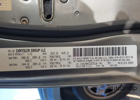 2012 Jeep Patriot Sport z USA, uszkodzony, nr VIN 1C4NJPBA3CD579130